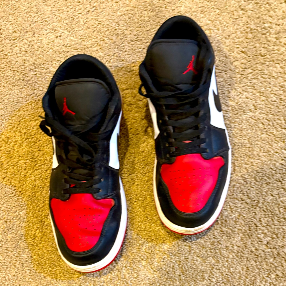 Nike red black and white Jordans!